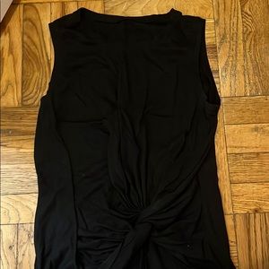 Black tank top